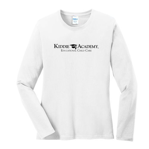 Where CONNECTION Grows HALFTONE Women's Long Sleeve T-Shirt - Black Imprint (KA-LPC54LS-CONNB-B) image thumbnail