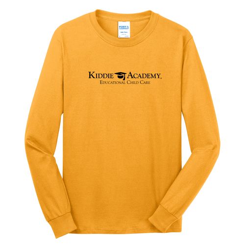 Where CONNECTION Grows HALFTONE Adult Long Sleeve T-Shirt - Black Imprint (KA-PC54LS-CONNB-B) image thumbnail