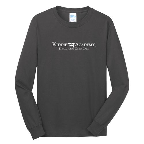 Where CONNECTION Grows HALFTONE Adult Long Sleeve T-Shirt - White Imprint (KA-PC54LS-CONNB-W) image thumbnail