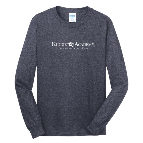 Where CONNECTION Grows HALFTONE Adult Long Sleeve T-Shirt - White Imprint (KA-PC54LS-CONNB-W) image thumbnail