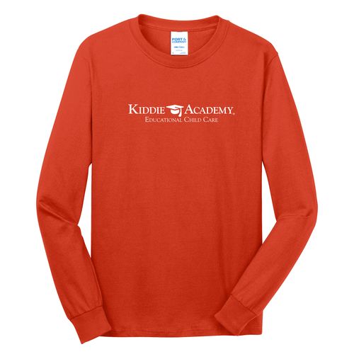 Where CONNECTION Grows HALFTONE Adult Long Sleeve T-Shirt - White Imprint (KA-PC54LS-CONNB-W) image thumbnail