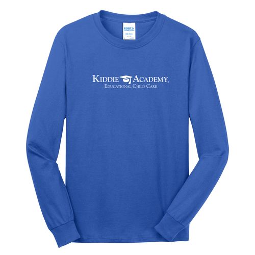 Where CONNECTION Grows HALFTONE Adult Long Sleeve T-Shirt - White Imprint (KA-PC54LS-CONNB-W) image thumbnail