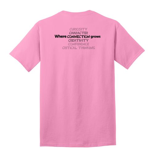 Where CONNECTION Grows HALFTONE Adult T-Shirt - Black Imprint (KA-PC54-CONNB-B) image thumbnail
