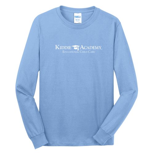 Where CONNECTION Grows HALFTONE Adult Long Sleeve T-Shirt - White Imprint (KA-PC54LS-CONNB-W) image thumbnail