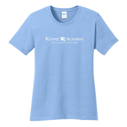 Where CREATIVITY Grows HALFTONE Women's T-Shirt - White Imprint (KA-LPC54-CREATB-W) image thumbnail