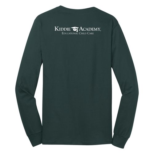Where CHARACTER Grows EMOJI Adult Long Sleeve T-Shirt - White Imprint (KA-PC54LS-CHARF-W) image thumbnail