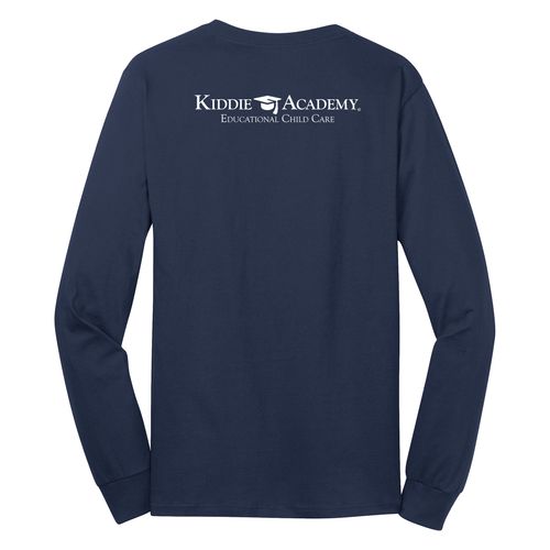 Where CHARACTER Grows EMOJI Adult Long Sleeve T-Shirt - White Imprint (KA-PC54LS-CHARF-W) image thumbnail