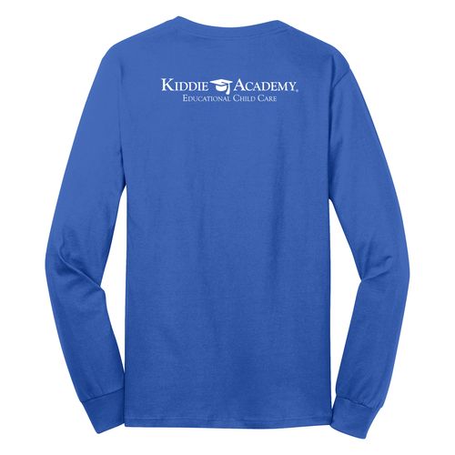 Where CHARACTER Grows EMOJI Adult Long Sleeve T-Shirt - White Imprint (KA-PC54LS-CHARF-W) image thumbnail