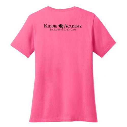 Where CONNECTION Grows EMOJI Women's T-Shirt - Black Imprint (KA-LPC54-CONNF-B) image thumbnail