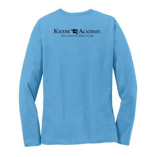 Where CONNECTION Grows EMOJI Women's Long Sleeve T-Shirt - Black Imprint (KA-LPC54LS-CONNF-B) image thumbnail