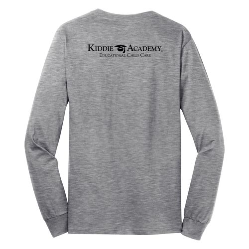 Where CONNECTION Grows EMOJI Adult Long Sleeve T-Shirt - Black Imprint (KA-PC54LS-CONNF-B) image thumbnail