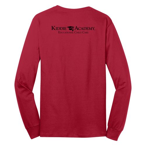 Where CONNECTION Grows EMOJI Adult Long Sleeve T-Shirt - Black Imprint (KA-PC54LS-CONNF-B) image thumbnail