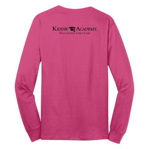 Where CONNECTION Grows EMOJI Adult Long Sleeve T-Shirt - Black Imprint (KA-PC54LS-CONNF-B) image thumbnail