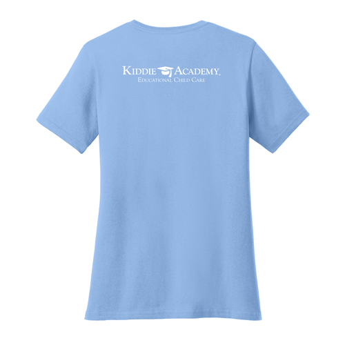 Where CHARACTER Grows EMOJI Women's T-Shirt - White Imprint (KA-LPC54-CHARF-W) image thumbnail