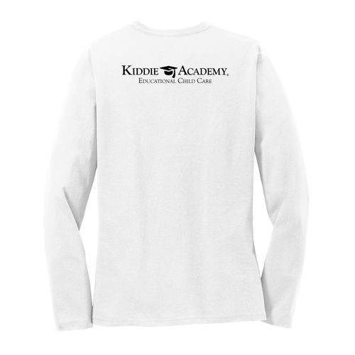 Where CONFIDENCE Grows EMOJI Women's Long Sleeve T-Shirt - Black Imprint (KA-LPC54LS-CONFF-B) image thumbnail