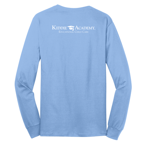 Where CHARACTER Grows EMOJI Adult Long Sleeve T-Shirt - White Imprint (KA-PC54LS-CHARF-W) image thumbnail