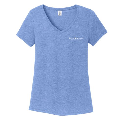 District Women's Perfect Tri V-Neck Tee (KA-DM1350L) image thumbnail
