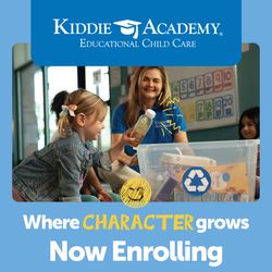 Image of Where Character Grows Now Enrolling Yard Signs - 8-Pack (KA-YS24-CHARNE)