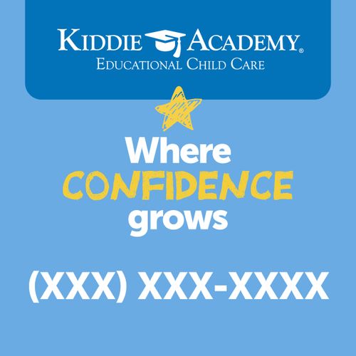 Where Confidence Grows Yard Signs - 8-Pack (KA-YS24-CONF) image thumbnail