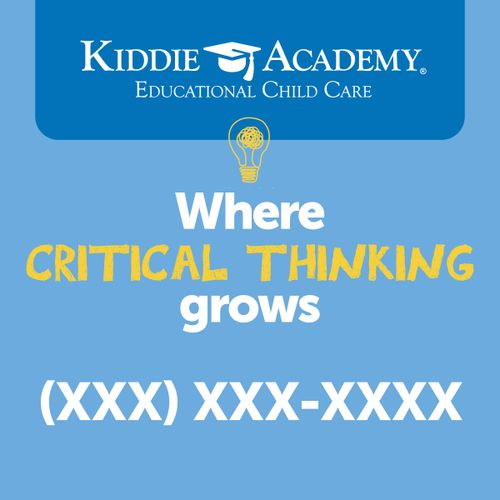 Where Critical Thinking Grows Yard Signs - 8-Pack (KA-YS24-CRIT) image thumbnail