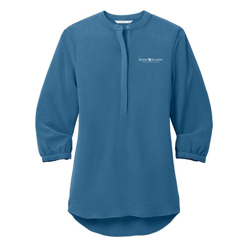 Port Authority Women's 3/4-Sleeve Textured Crepe Tunic (KA-LW713) image thumbnail