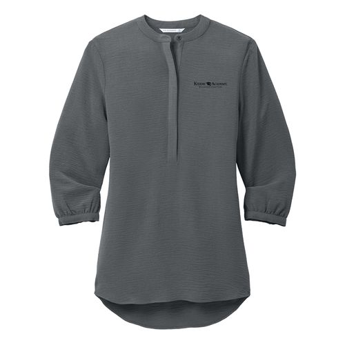 Port Authority Women's 3/4-Sleeve Textured Crepe Tunic (KA-LW713) image thumbnail