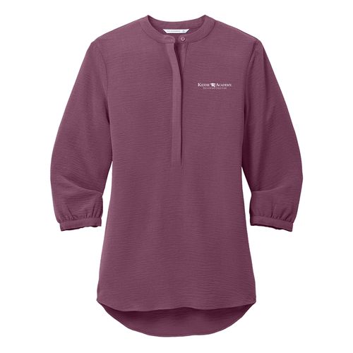 Port Authority Women's 3/4-Sleeve Textured Crepe Tunic (KA-LW713) image thumbnail