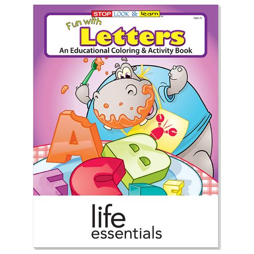 Fun with Letters Coloring Book Fun Pack Set (KA-0254-FP) image thumbnail