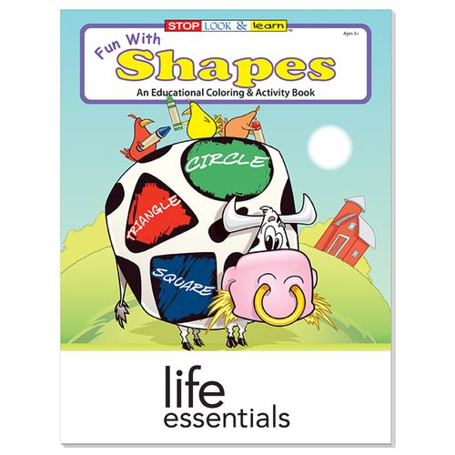 Fun with Shapes Coloring Book Fun Pack Set (KA-0229-FP) image thumbnail