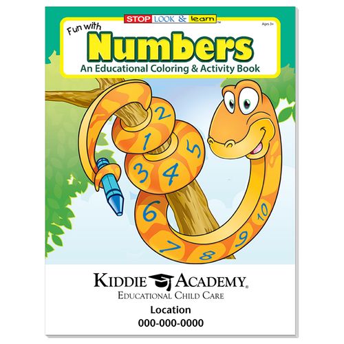 Fun with Numbers Coloring Book Fun Pack Set (KA-0244-FP) image thumbnail