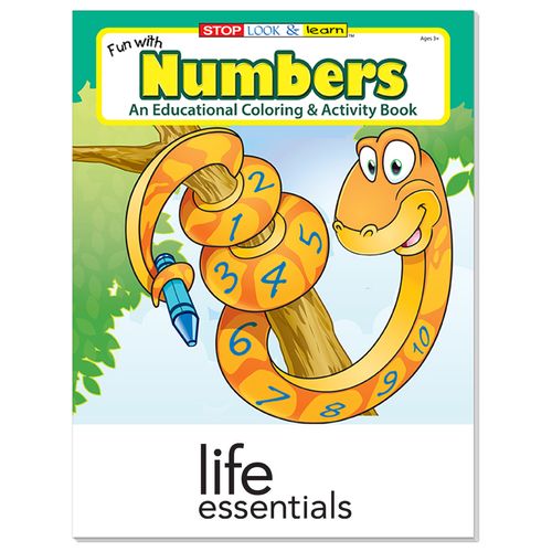 Fun with Numbers Coloring Book Fun Pack Set (KA-0244-FP) image thumbnail