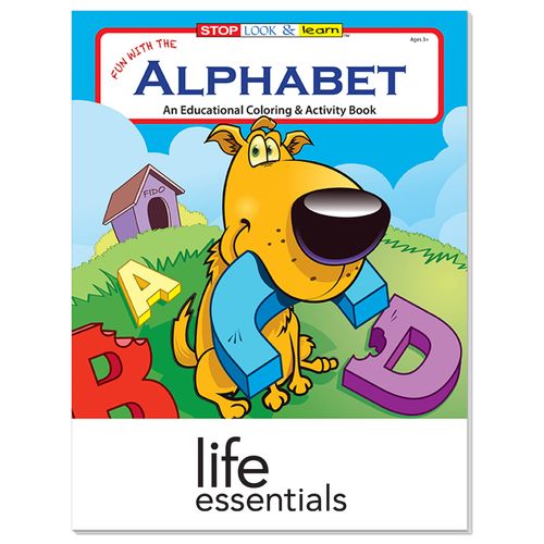 Fun with the Alphabet Coloring Book Fun Pack Set (KA-0255-FP) image thumbnail