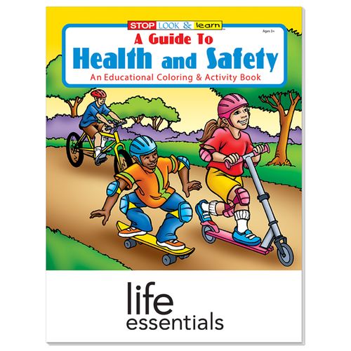 Health and Safety Coloring Book Fun Pack Set (KA-0450-FP) image thumbnail