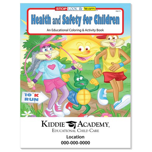Health and Safety for Children Coloring Book Fun Pack Set (KA-0449-FP) image thumbnail