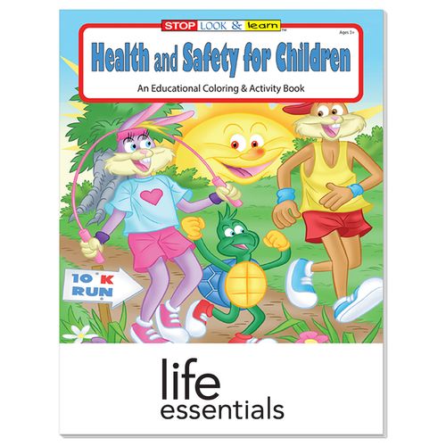 Health and Safety for Children Coloring Book Fun Pack Set (KA-0449-FP) image thumbnail