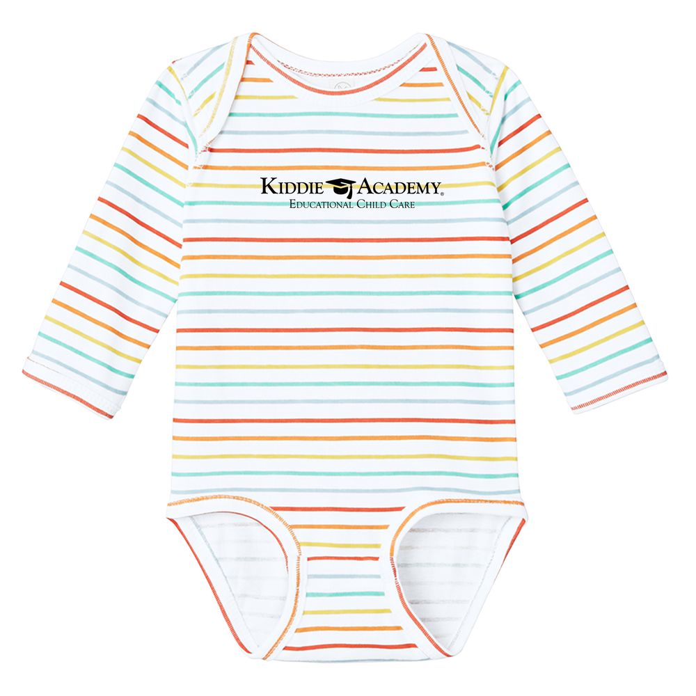 Infant Long Sleeve Jersey Bodysuit - Black Imprint (KA-RS4421-B) primary image