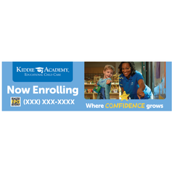 Image of Where CONFIDENCE Grows QR Banner (KA-BNR-CONFQR)