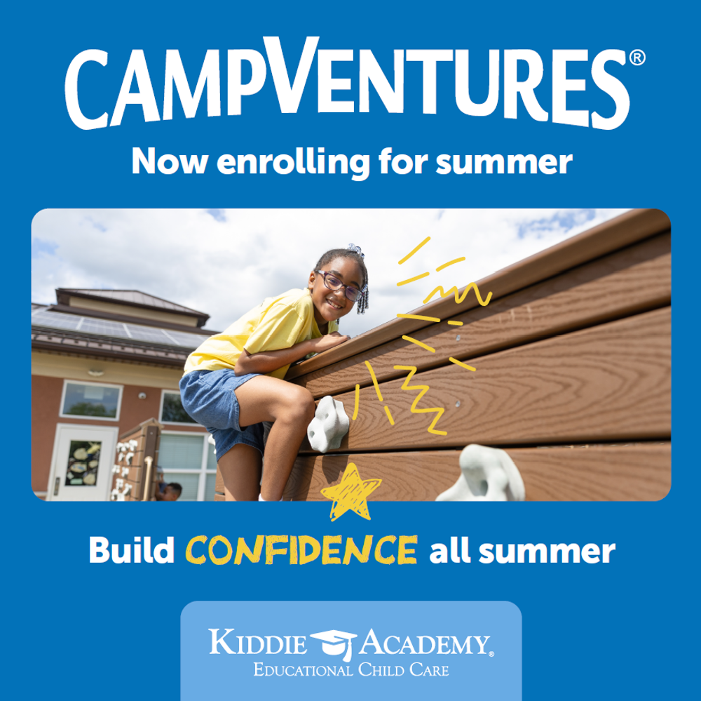 CampVentures Now Enrolling/Build CONFIDENCE Yard Signs - 8-Pack (KA-YS24-CVNEBC) primary image