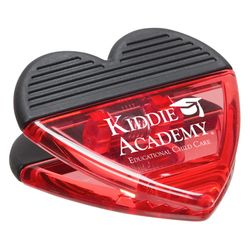 Image of Heart Magnetic Power Clip (KA-WMG-HP06)