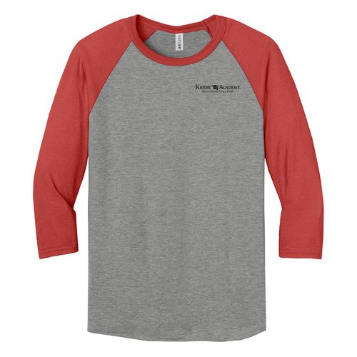 Jerzees Unisex Premium Blend Combed Ring Spun 3/4-Sleeve Raglan (KA-560R) image thumbnail