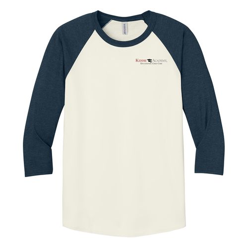 Jerzees Unisex Premium Blend Combed Ring Spun 3/4-Sleeve Raglan (KA-560R) image thumbnail