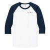 WHITE / NAVY