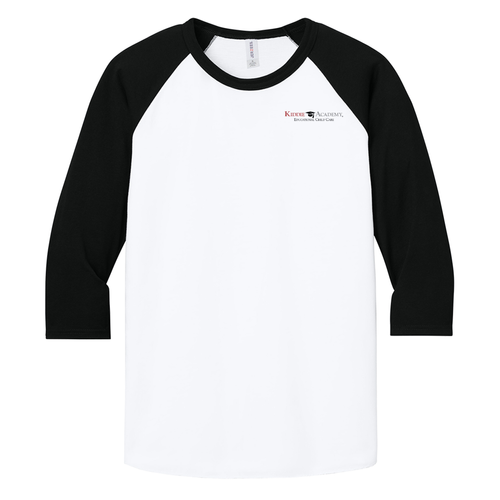 Jerzees Unisex Premium Blend Combed Ring Spun 3/4-Sleeve Raglan (KA-560R) image thumbnail