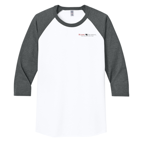 Jerzees Unisex Premium Blend Combed Ring Spun 3/4-Sleeve Raglan (KA-560R) image thumbnail
