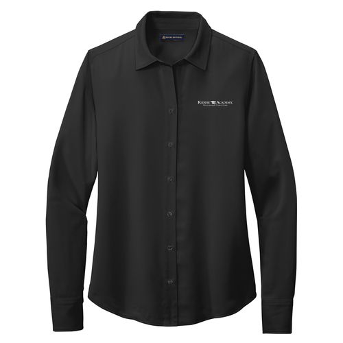 Brooks Brothers Women's Full-Button Satin Blouse (KA-BB18007) image thumbnail