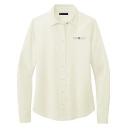 Image of Brooks Brothers Women's Full-Button Satin Blouse (KA-BB18007)
