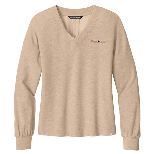 TravisMathew Women's Long Weekend V-Neck (KA-TM1LD009) image thumbnail