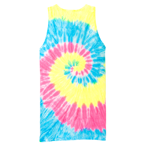 Port & Company Tie-Dye Tank Top - Black Imprint (KA-PC147TT-B) image thumbnail