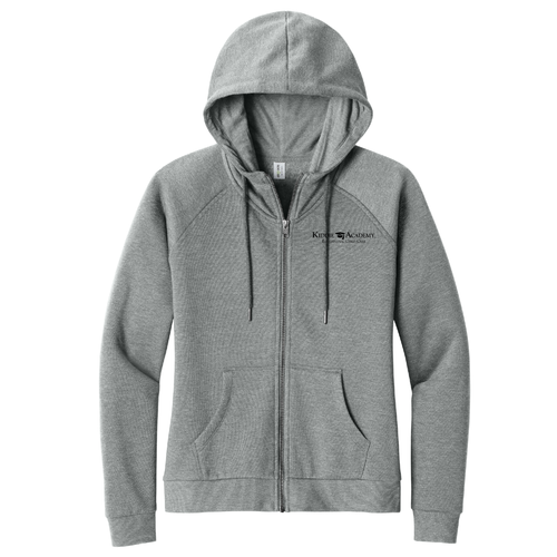 Allmade Women's Organic CVC Fleece Full-Zip Hoodie (KA-AL5003) image thumbnail