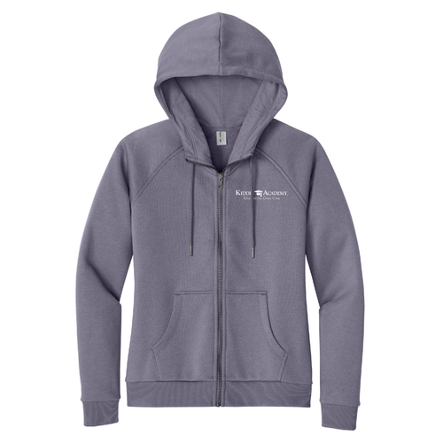 Allmade Women's Organic CVC Fleece Full-Zip Hoodie (KA-AL5003) image thumbnail